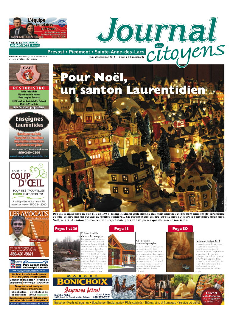 Journal du mois